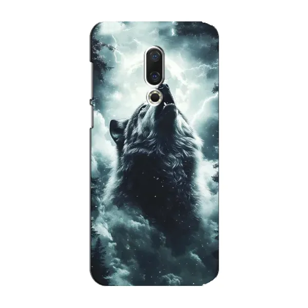 Чохол з принтом «Вовк у хмарах» для Meizu 15 Plus Чохол з принтом «Вовк у хмарах» для Meizu 15 Plus