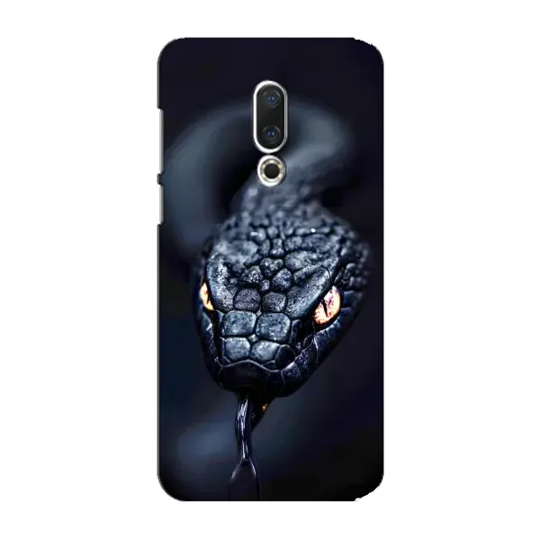 Чохол з принтом «Чорна змія» для Meizu 15 Plus Чохол з принтом «Чорна змія» для Meizu 15 Plus
