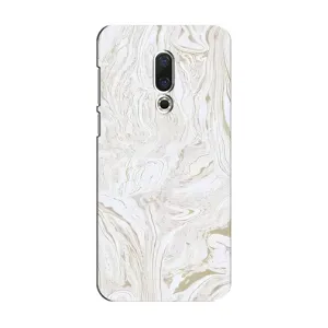 Мраморний чехол на Meizu 15 (VPrint) (Білий мрамор)