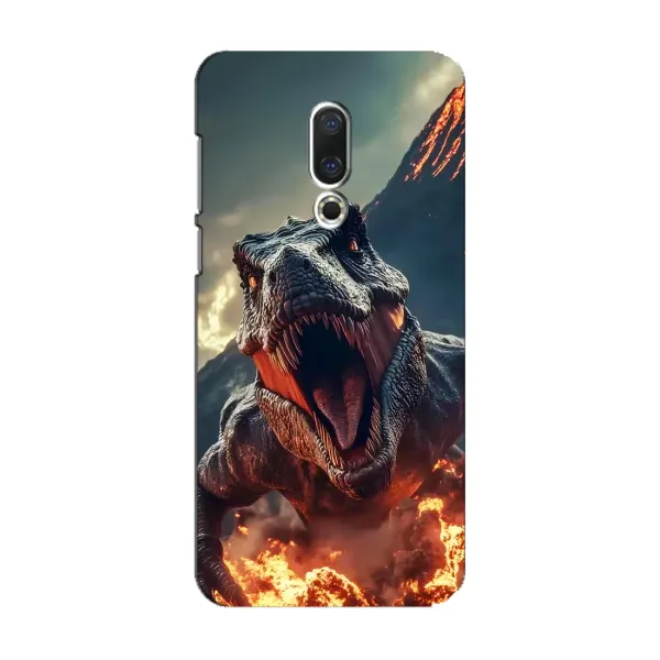 Чохол з принтом «Вогняний динозавр» для Meizu 15 Чохол з принтом «Вогняний динозавр» для Meizu 15