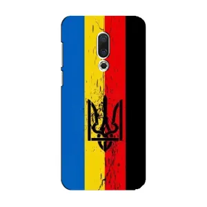 Украинские Чехлы для Meizu 15 с картинкой УПА (AlphaPrint) (Прапор УПА)