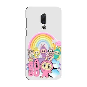 Чохол з Лабубу на Meizu 15 (Фон Лабубу)