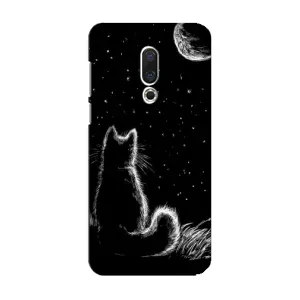 Чохол з принтом для Meizu 15 (AlphaPrint) Модні коти