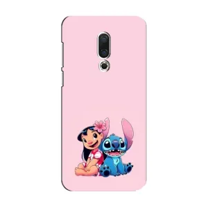 Чехол с принтом Стич на Meizu 15 (Лило и Стич)