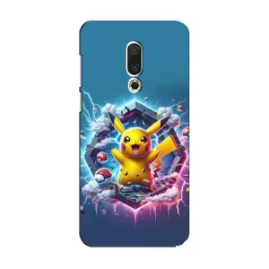 Чохол з Пікачу на Meizu 15 (Лого Пікачу)