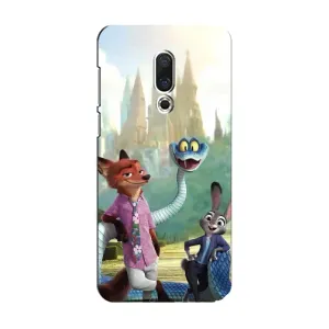 Чехол Зоотрополіс на Meizu 15 (Герои мультфильма Зверополис)