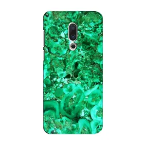 Мраморний чехол на Meizu 15 (VPrint) (Салатовий Мрамор)