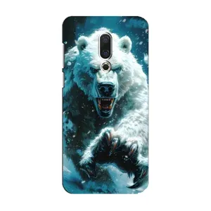 Чохол з картинкою 'Хижаки' для Meizu 15 (Полярний ведмідь)