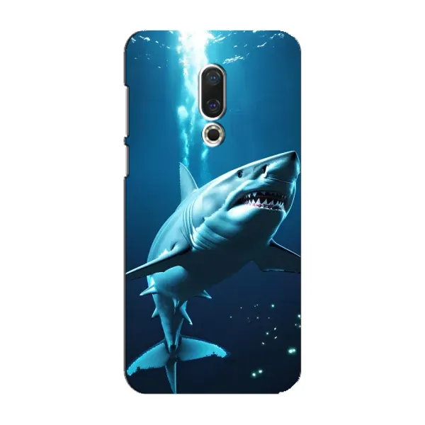 Чохол з принтом «Акула під водою» для Meizu 16 Plus