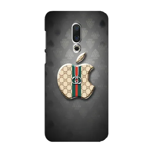 Чохол з принтом «Apple gucci» для Meizu 16 Plus