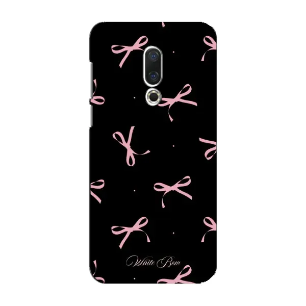 Чохол з принтом «Банти на чорному» для Meizu 16 Plus