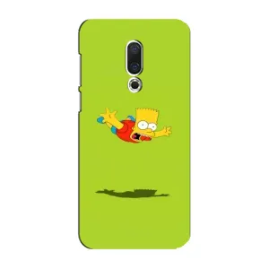 Чехол с Симпсонами для Meizu 16 Plus (VPrint)