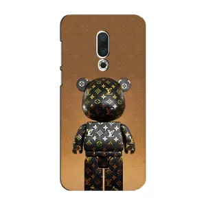Чехлы для Meizu 16 Plus - Bearbrick Louis Vuitton (PREMIUMPrint)