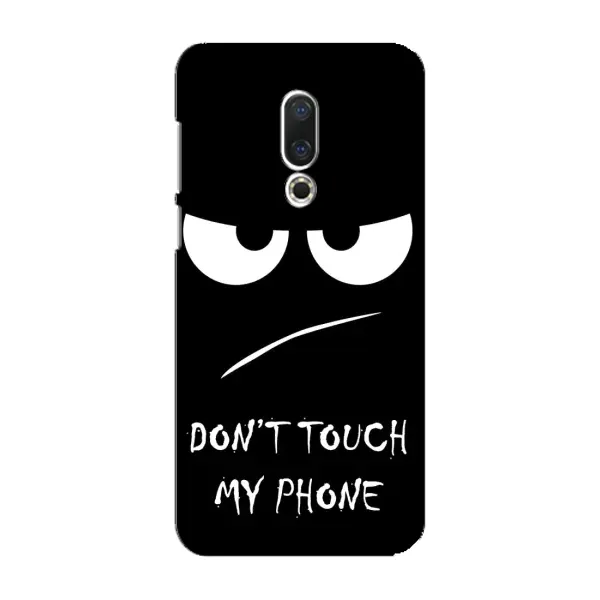 Чохол з принтом «Dont Touch» для Meizu 16 Plus