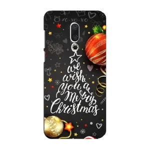 Різдвяні Чохли для Meizu 16 Plus (VPrint) (Ялинка)
