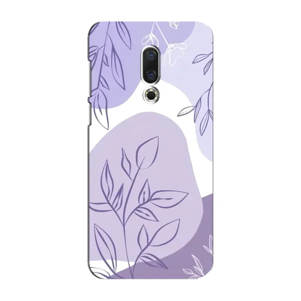 Чохол з принтом «Фіолетове листя абстракція» для Meizu 16 Plus Чохол з принтом «Фіолетове листя абстракція» для Meizu 16 Plus