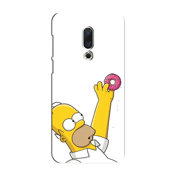 Чехол с принтом «Гомер с пончиком» для Meizu 16 Plus