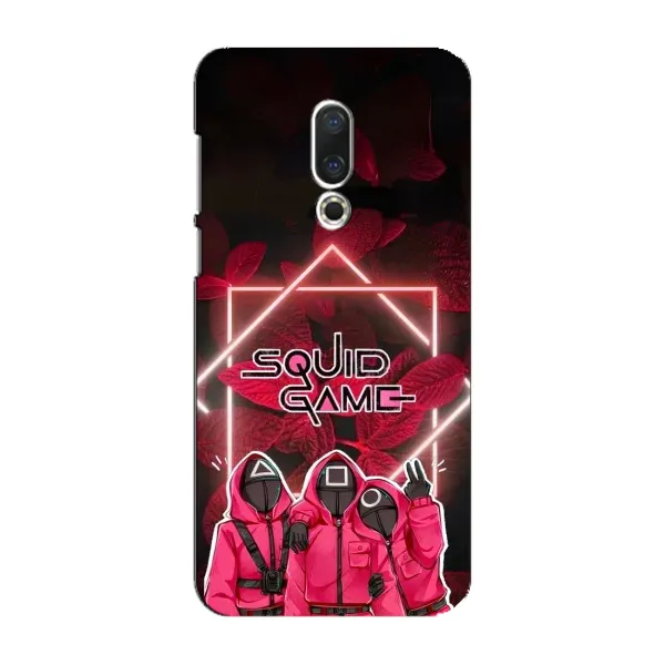 Чехол с принтом «Охранники Игра кальмара» для Meizu 16 Plus Чехол с принтом «Охранники Игра кальмара» для Meizu 16 Plus