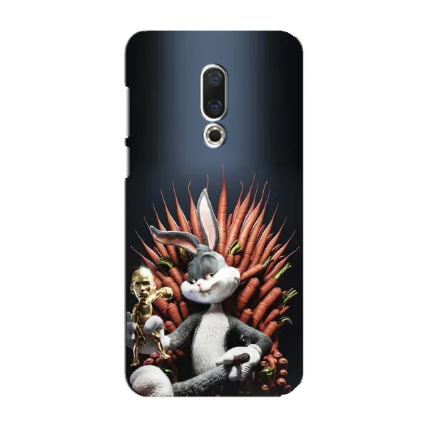 Чохол з принтом «Король Кролик» для Meizu 16 Plus Чохол з принтом «Король Кролик» для Meizu 16 Plus