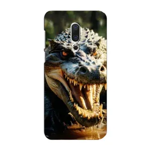 Чохол з картинкою 'Хижаки' для Meizu 16 Plus (Небезпечний крокодил)
