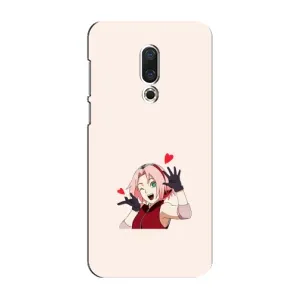 Чохол з принтом «Лайк Сакура» для Meizu 16 Plus