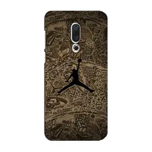 Чехлы для Meizu 16 Plus - с картинкой JORDAN (AlphaPrint)
