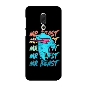 Чохол з принтом «logo Mr beast» для Meizu 16 Plus