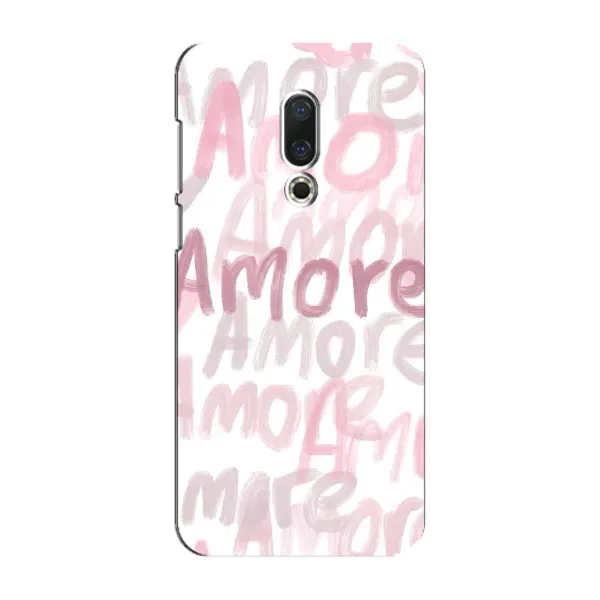 Чохол з принтом «Аморе любов» для Meizu 16 Plus