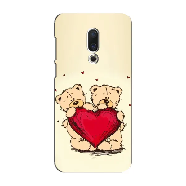 Чохол з принтом «Медвежата» для Meizu 16 Plus