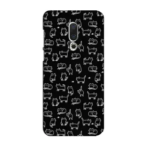 Чохол з принтом «Маленькі котики» для Meizu 16 Plus