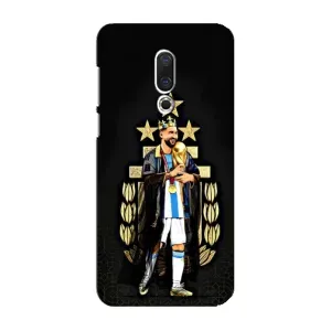 Чохол з принтом «Мессі Король» для Meizu 16 Plus