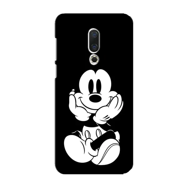 Чохол з принтом «Маус на чорному» для Meizu 16 Plus