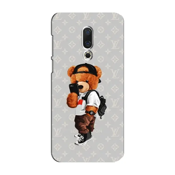 Чохол з принтом «Ведмедик Луі» для Meizu 16 Plus Чохол з принтом «Ведмедик Луі» для Meizu 16 Plus