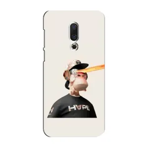 Чохол з принтом «мавпа NFT в окулярах» для Meizu 16 Plus