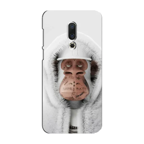 Чохол з принтом «мавпа NFT в тату» для Meizu 16 Plus Чохол з принтом «мавпа NFT в тату» для Meizu 16 Plus