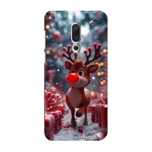 Чохол з принтом «Олень серед подарунків» для Meizu 16 Plus