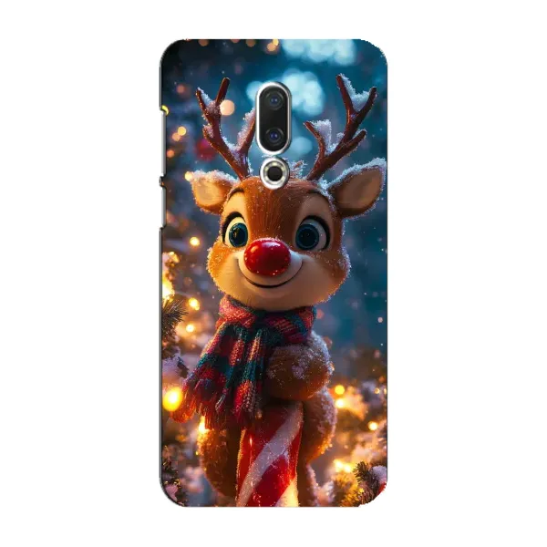 Чохол з принтом «Олень з шарфом» для Meizu 16 Plus Чохол з принтом «Олень з шарфом» для Meizu 16 Plus