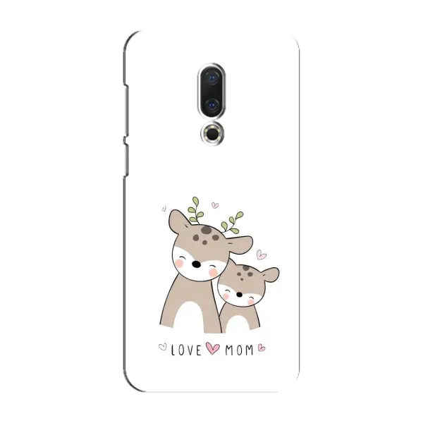 Чохол з принтом «Оленята мама і малюк» для Meizu 16 Plus Чохол з принтом «Оленята мама і малюк» для Meizu 16 Plus