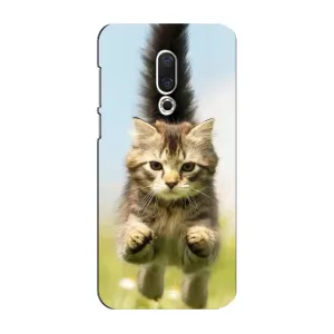 Чохол з принтом «Прижок кота» для Meizu 16 Plus
