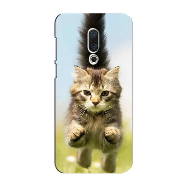Чохол з принтом «Прижок кота» для Meizu 16 Plus Чохол з принтом «Прижок кота» для Meizu 16 Plus