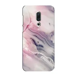 Мраморний чехол на Meizu 16 Plus (VPrint) (Пурпурний Мрамор)