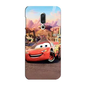 Силиконовый чехол Маквин для Meizu 16 Plus (Радиаторный Спрингс Маквин)