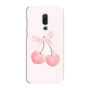 Чохол з принтом «Рожеві вишні» для Meizu 16 Plus