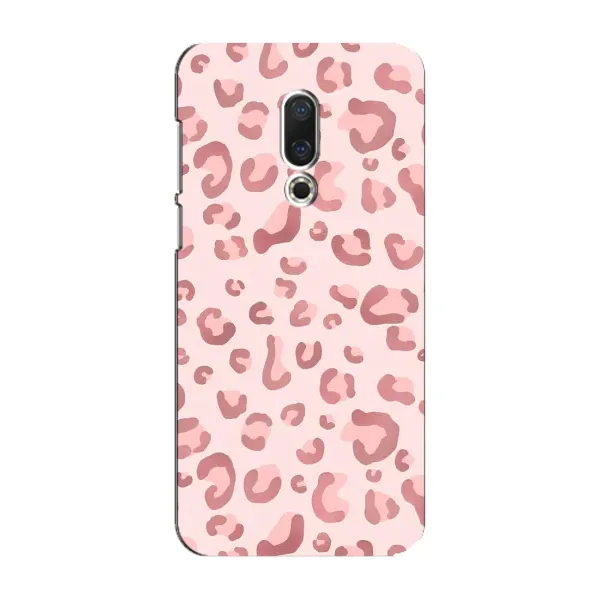 Чохол з принтом «Рожевий леопард» для Meizu 16 Plus