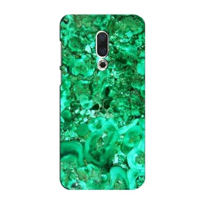 Мраморний чехол на Meizu 16 Plus (VPrint) (Салатовий Мрамор)