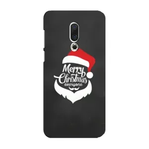 Різдвяні Чохли для Meizu 16 Plus (VPrint) (Санта Крісмас)