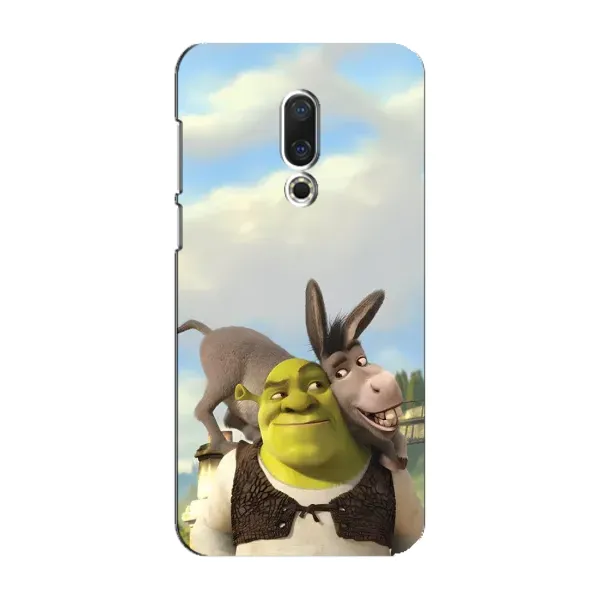 Чехол с принтом «Шрек и Осел» для Meizu 16 Plus