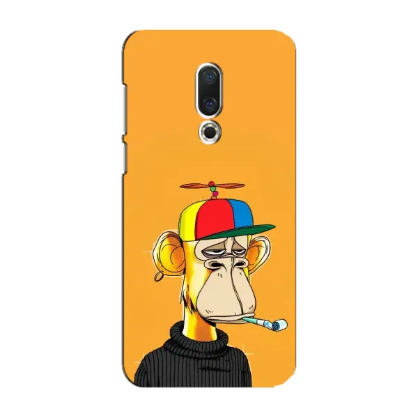Чохол з принтом «Нудна мавпа NFT» для Meizu 16 Plus Чохол з принтом «Нудна мавпа NFT» для Meizu 16 Plus