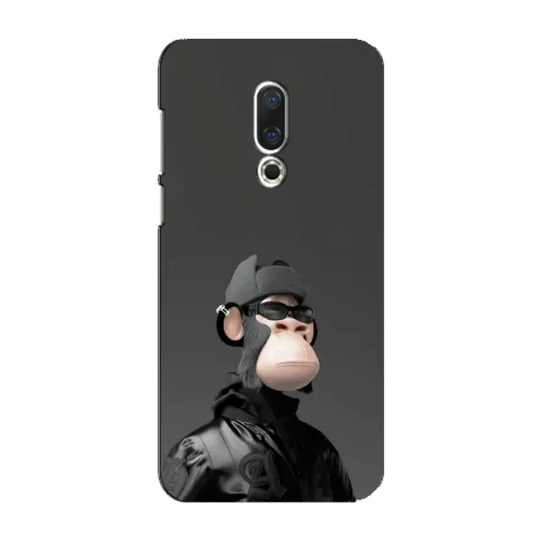 Чохол з принтом «стильна мавпа NFT» для Meizu 16 Plus Чохол з принтом «стильна мавпа NFT» для Meizu 16 Plus