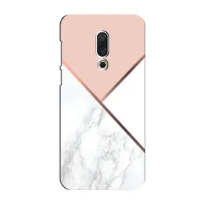 Мраморний чехол на Meizu 16 Plus (VPrint) (Тройний мрамор)